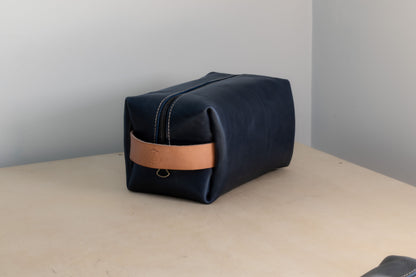 Leather Toiletry Bag