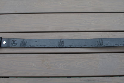 Ocean Tooled Belt