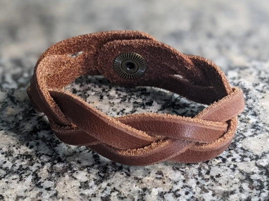 Braided Leather Bracelet