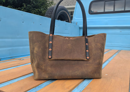 Leather Tote Bag